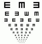 Tumbling E   Eye Chart